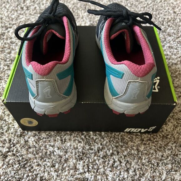 Inov-8 Black and Pink Athletic Shoes - Picture 5 of 8